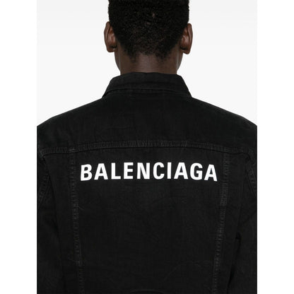 Balenciaga Coats Black Jackets