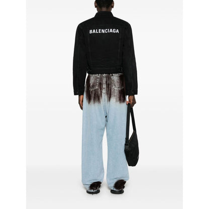 Balenciaga Coats Black Jackets