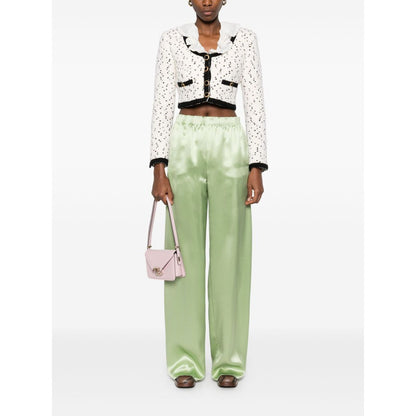Valentino wide leg silk trousers Trousers