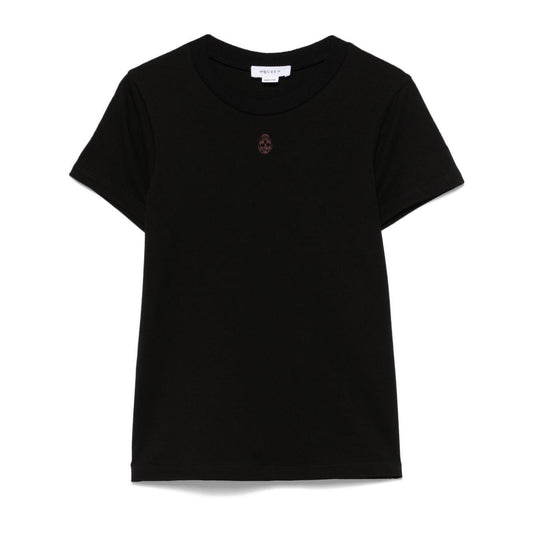 Alexander McQueen T-shirts and Polos Black 819193QLAEH1000-P25