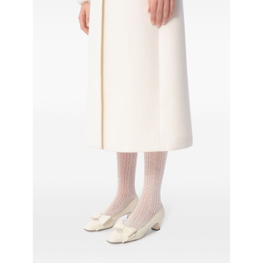 Valentino Garavani Bowow Décolleté In Kid 45mm High Heel