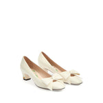 Valentino Garavani Bowow Décolleté In Kid 45mm High Heel