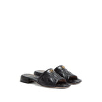 Valentino Garavani Quiltie 67 Slide Sandal in 60mm Quilted Nappa Leather Sandals