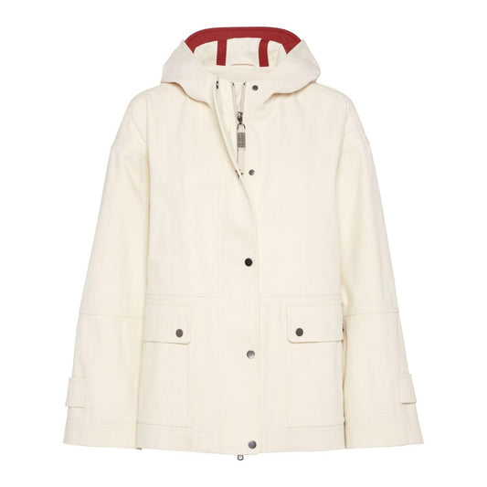 Brunello Cucinelli Coats White Jackets