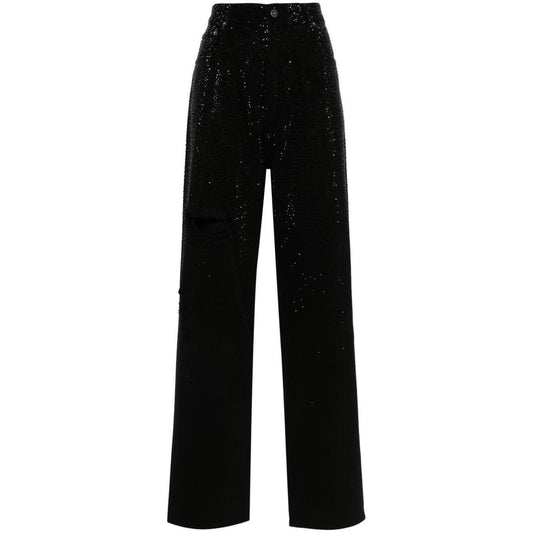 Golden Goose crystal embellished jeans