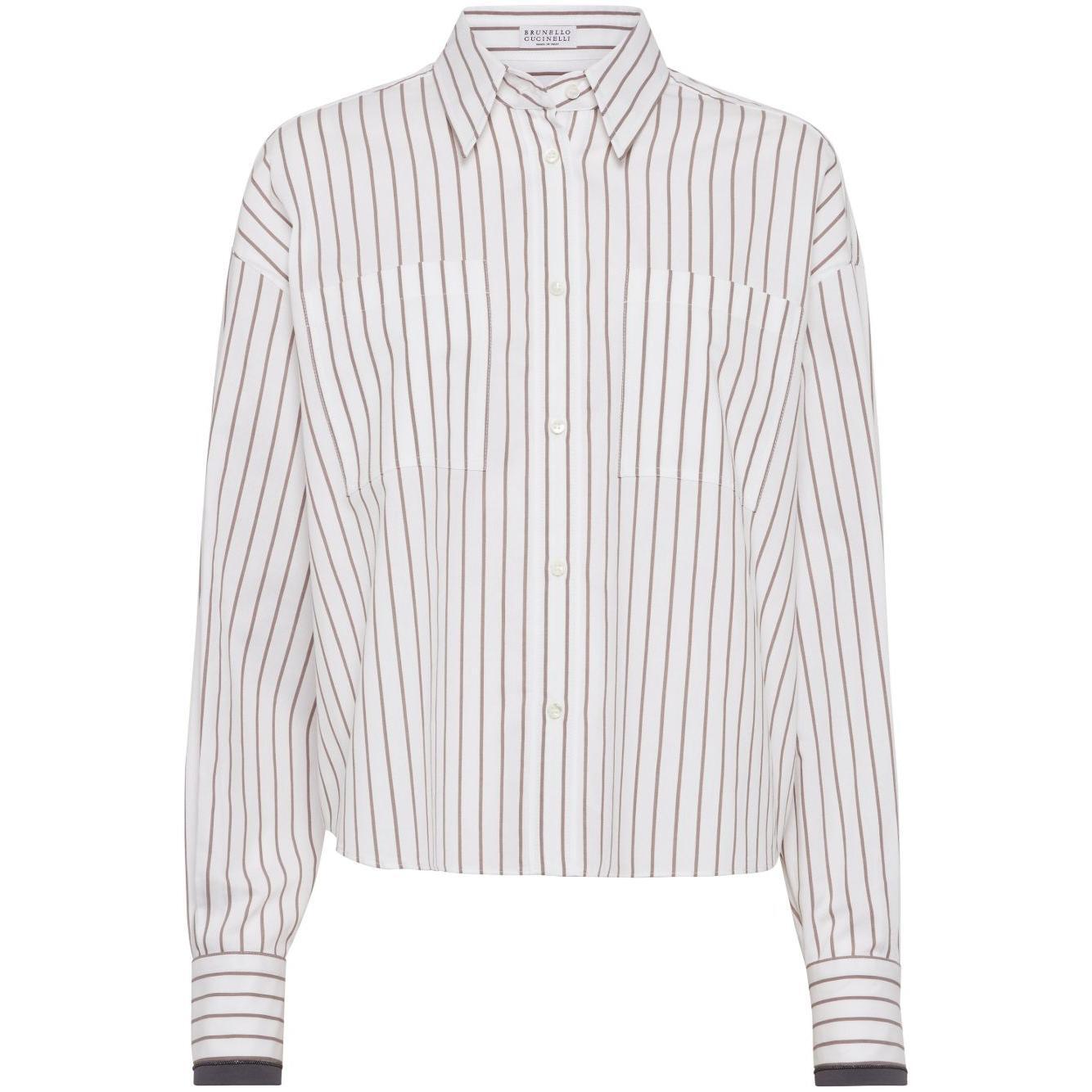 Brunello Cucinelli Shirts White MA783RD606C015-P25