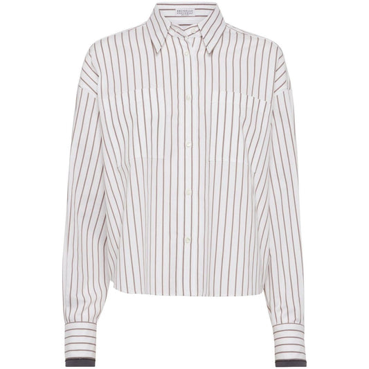 Brunello Cucinelli Shirts White Shirts