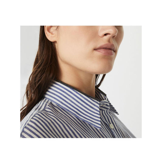 Brunello Cucinelli Shirts Clear Blue Shirts