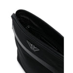 Emporio Armani ASV recycled-nylon flat shoulder bag EM001807AF13454UC001-P25