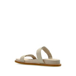 EMPORIO ARMANI EXCLUSIVE Emporio Armani Leather Slide Sandals Sandals