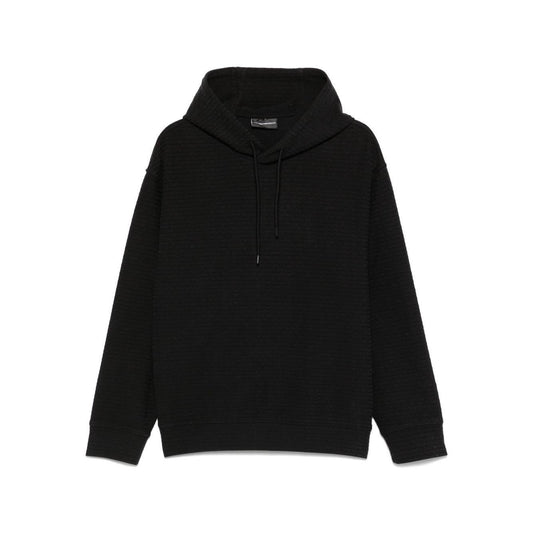 Emporio Armani logo embroidered hoodie EM001007AF13700UC001-P25