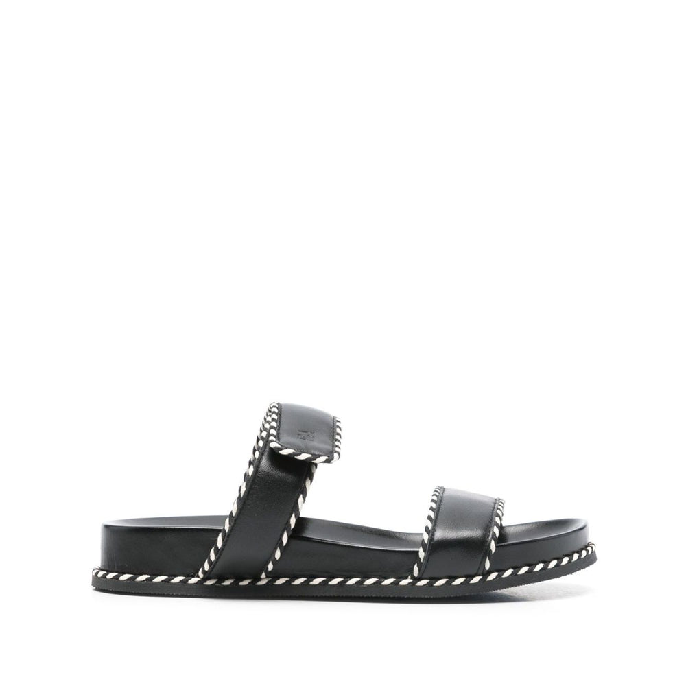 EMPORIO ARMANI EXCLUSIVE Emporio Armani Sandals with nappa strap and two-tone profiles Sandals