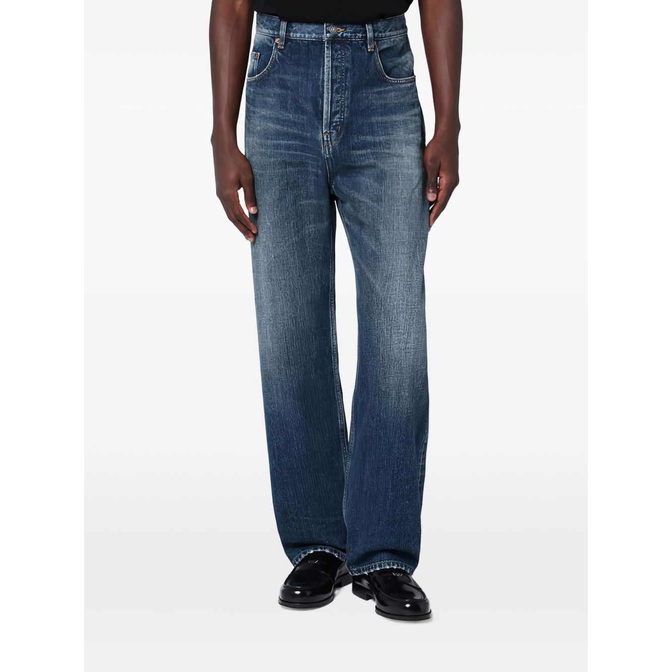 Saint Laurent High Rise Denim Jeans