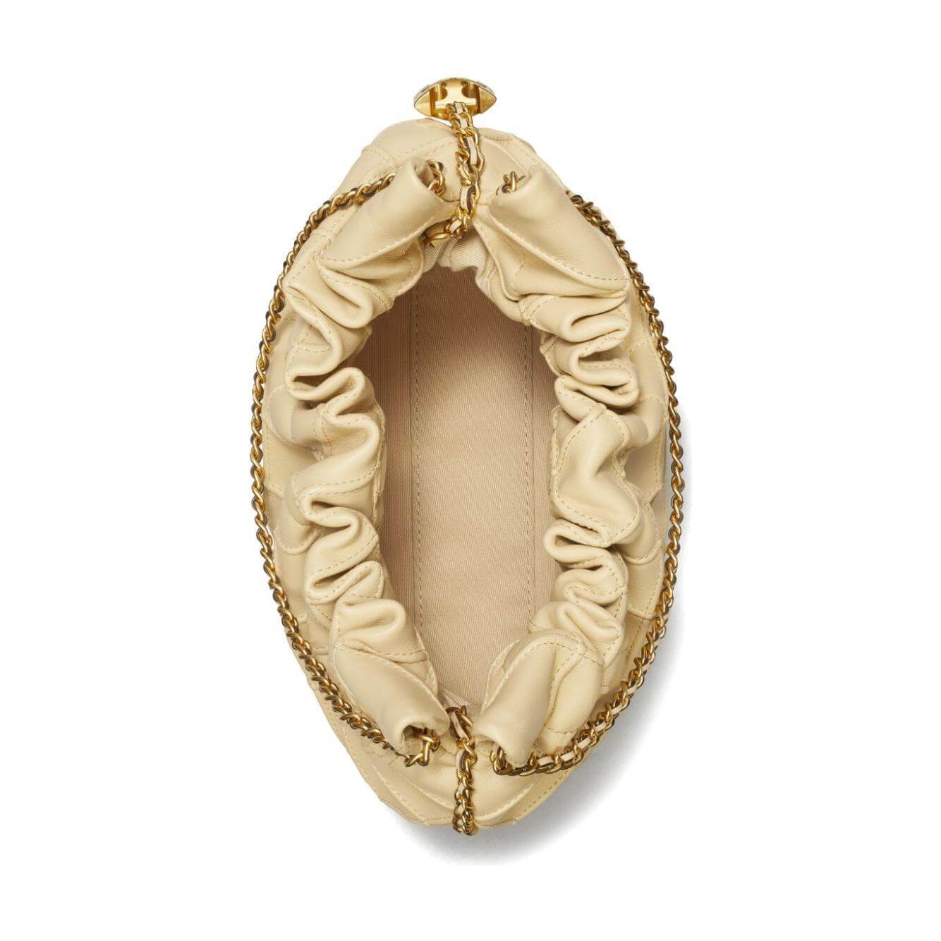 Tory Burch Fleming mini leather hobo bag 162451700-AI25