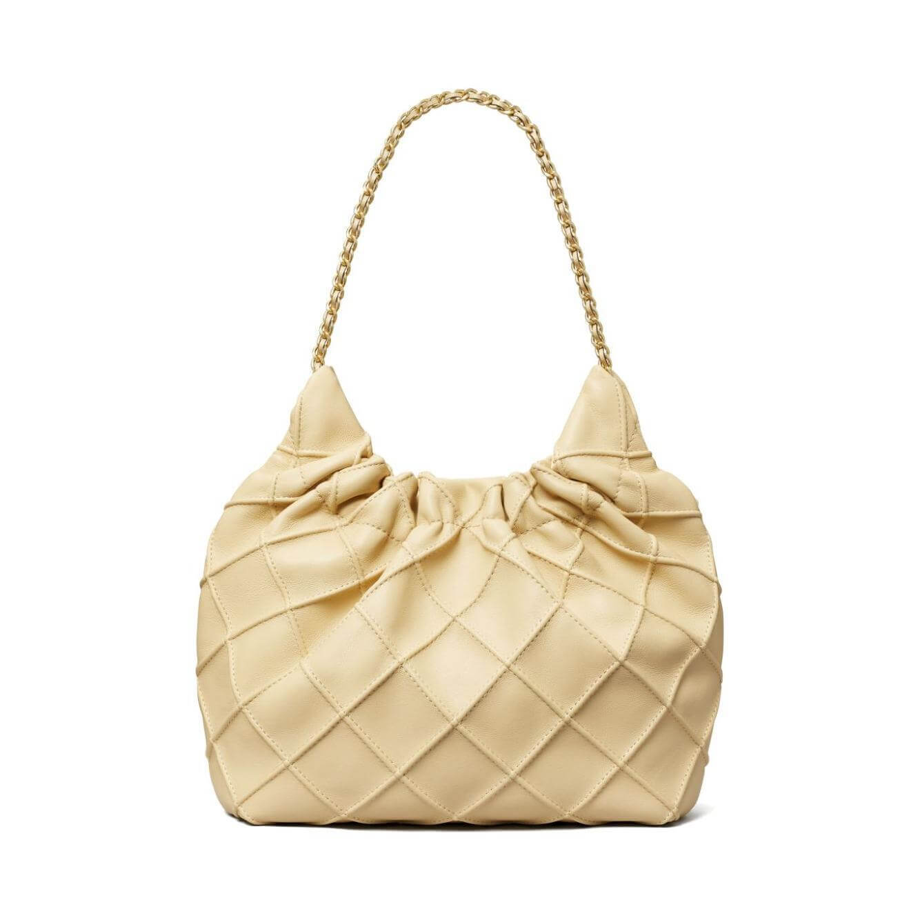Tory Burch Fleming mini leather hobo bag 162451700-AI25