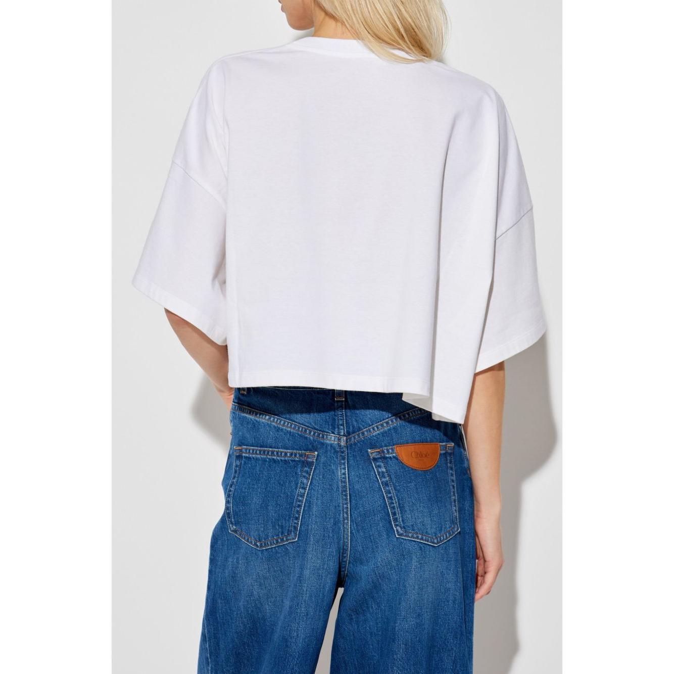 Chloé Chloè T-shirts and Polos White Topwear