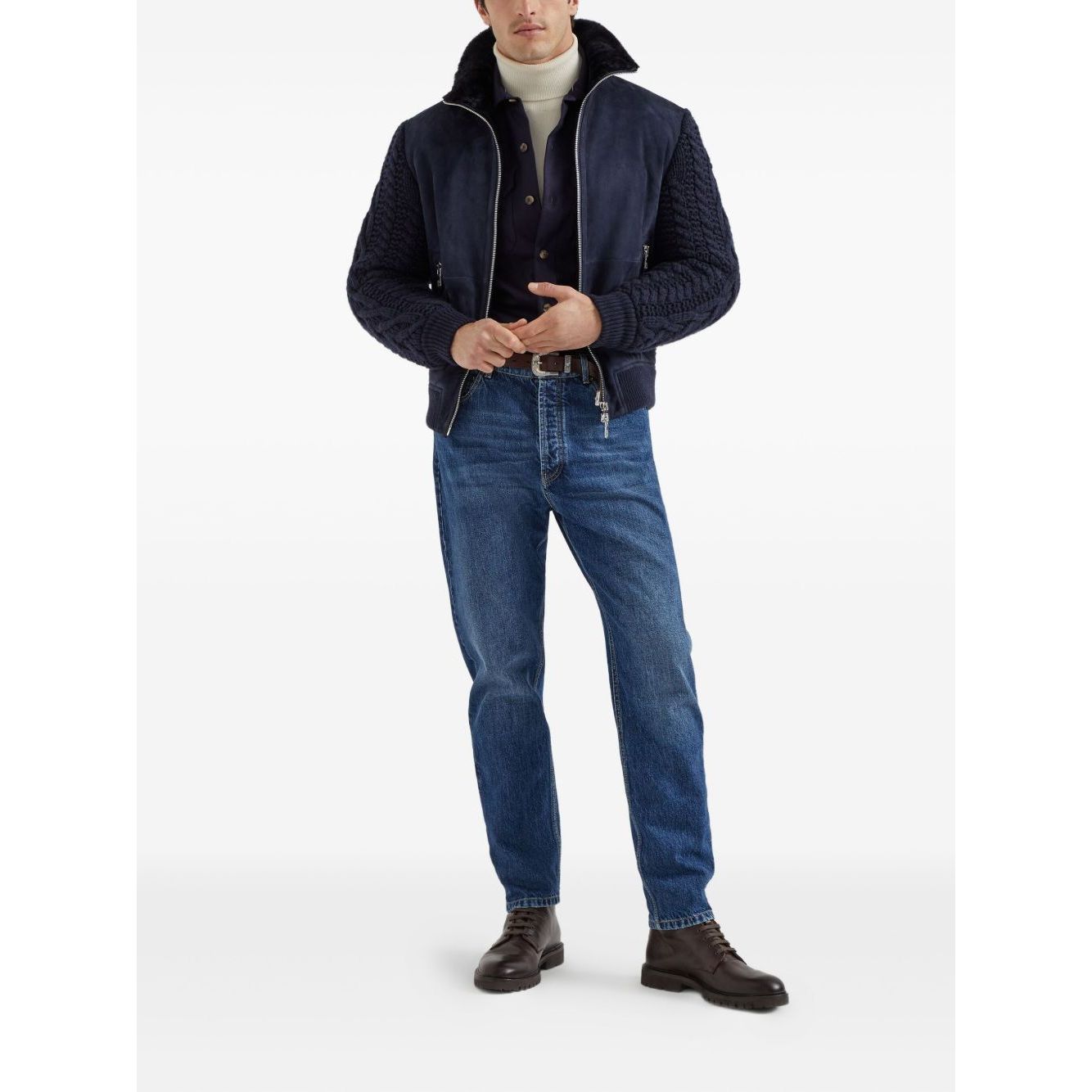 Brunello Cucinelli Shirts Blue