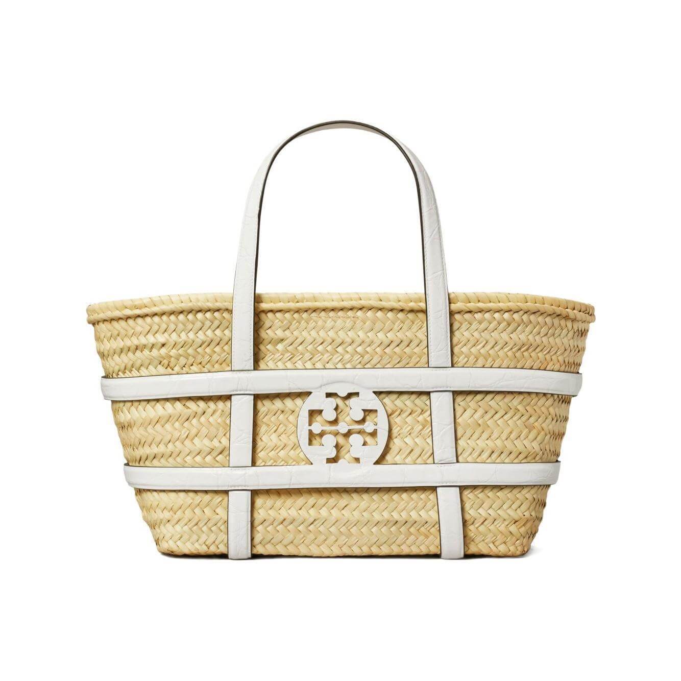 Tory Burch Ella straw basket bag 169398100-AI25