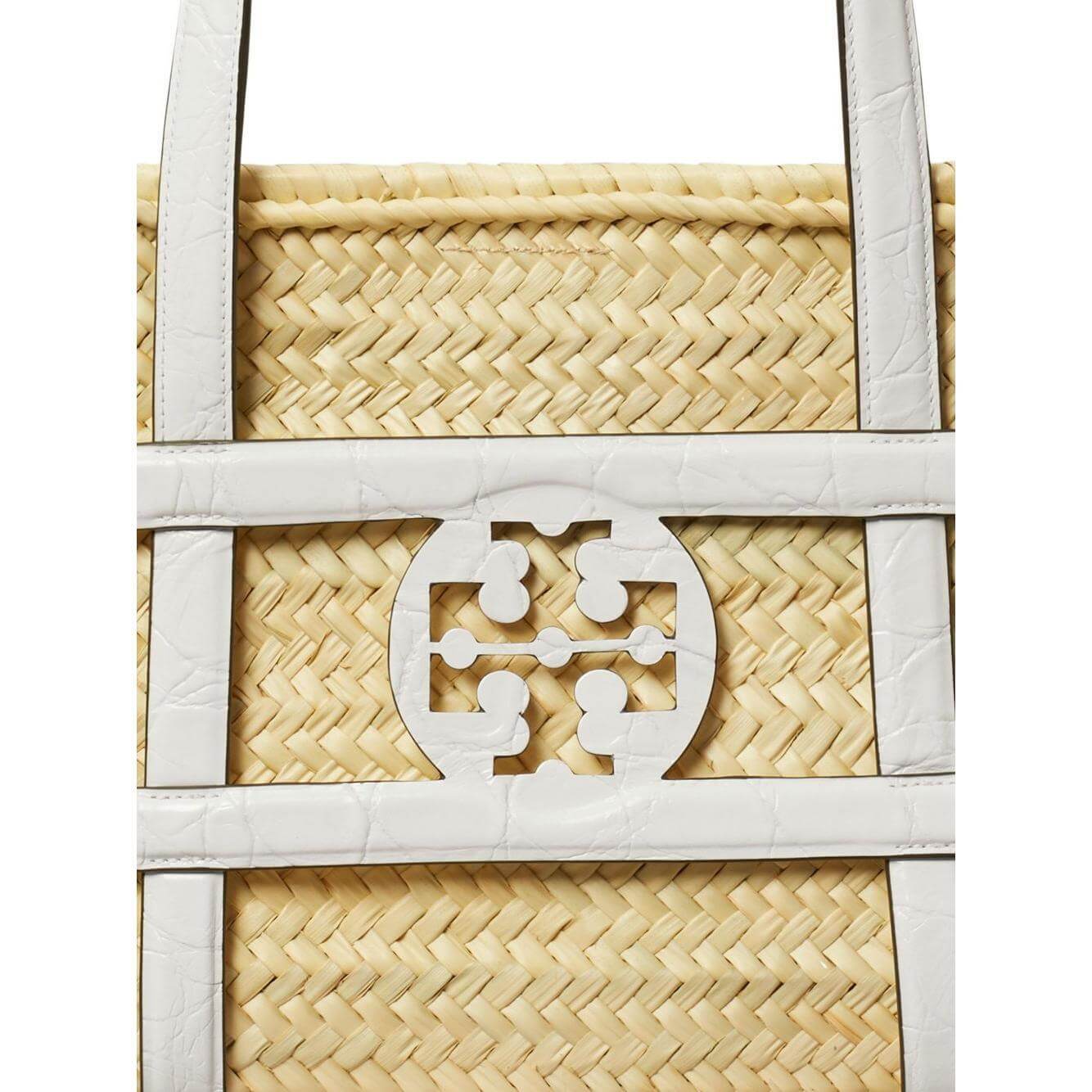 Tory Burch Ella straw basket bag 169398100-AI25
