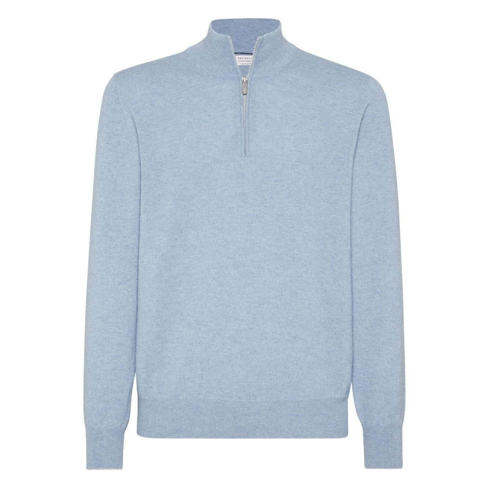Brunello Cucinelli Sweaters Clear Blue M2200124CFF33-AI25