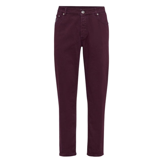 Brunello Cucinelli Trousers Bordeaux Trousers