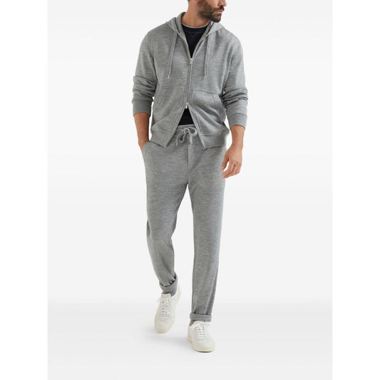 Brunello Cucinelli T-shirts and Polos Blue Topwear