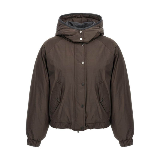 Brunello Cucinelli Coats Brown