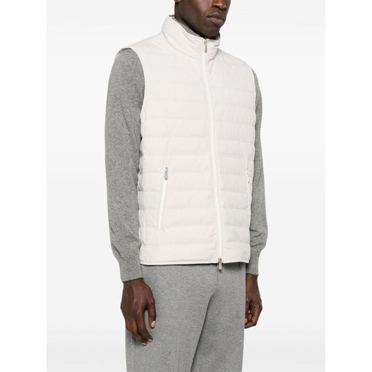Brunello Cucinelli Jackets White Vests