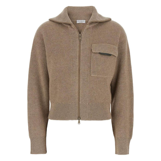 Brunello Cucinelli Sweaters Brown