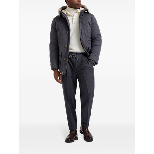 Brunello Cucinelli Trousers Grey Trousers