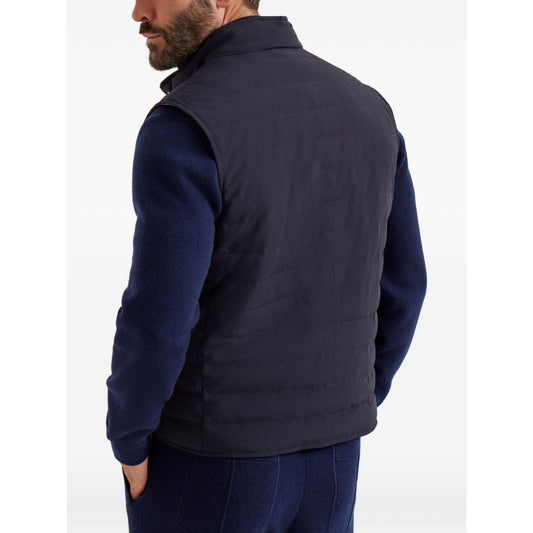 Brunello Cucinelli Jackets Blue Vests