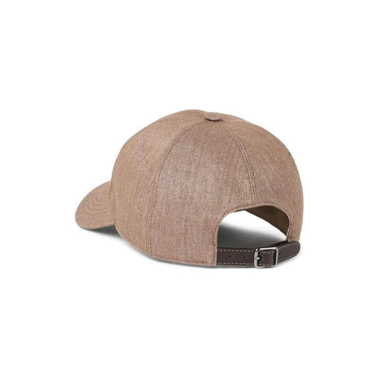 Brunello Cucinelli baseball cap with embroidered logo Scarves Hats & Gloves
