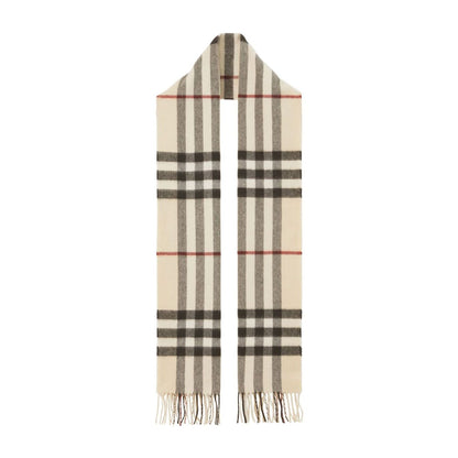 Burberry Check cashmere scarf Scarves Hats & Gloves
