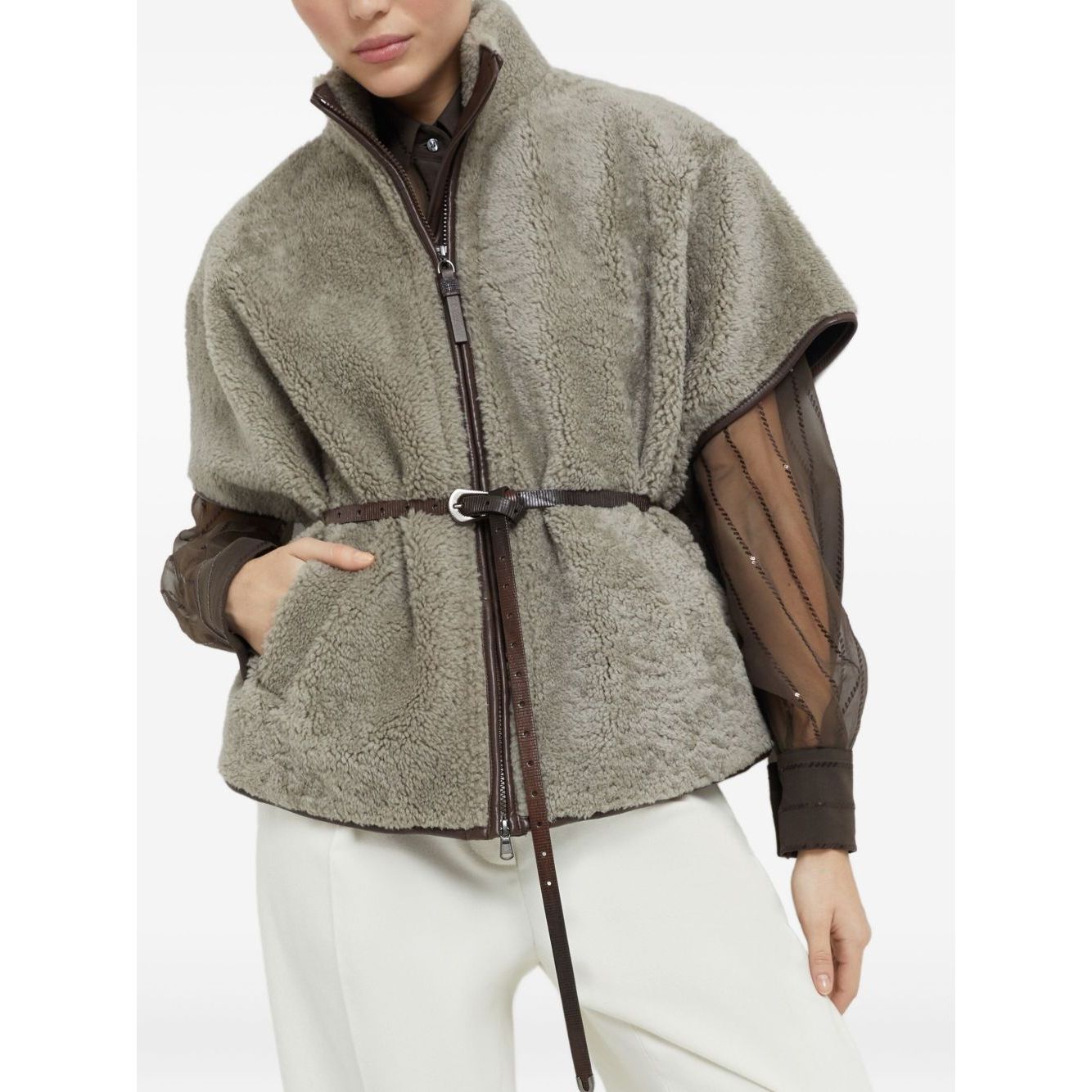 Brunello Cucinelli Jackets Brown