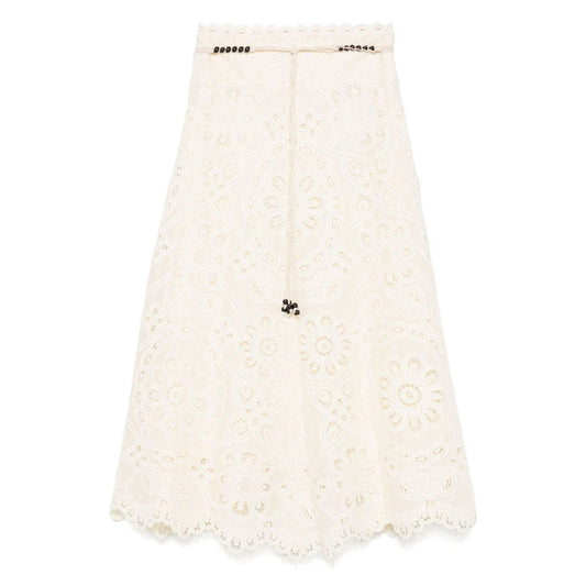 Zimmermann Rhiannon embroidered skirt Skirts