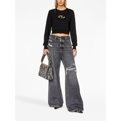 Diesel Sweaters Black Topwear