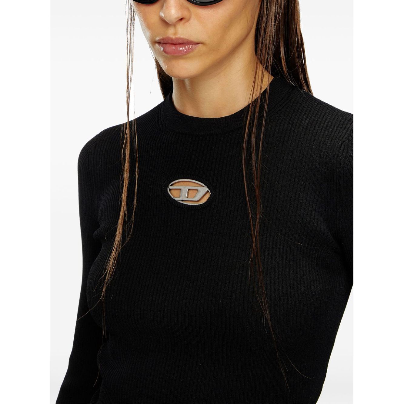 Diesel Sweaters Black Topwear