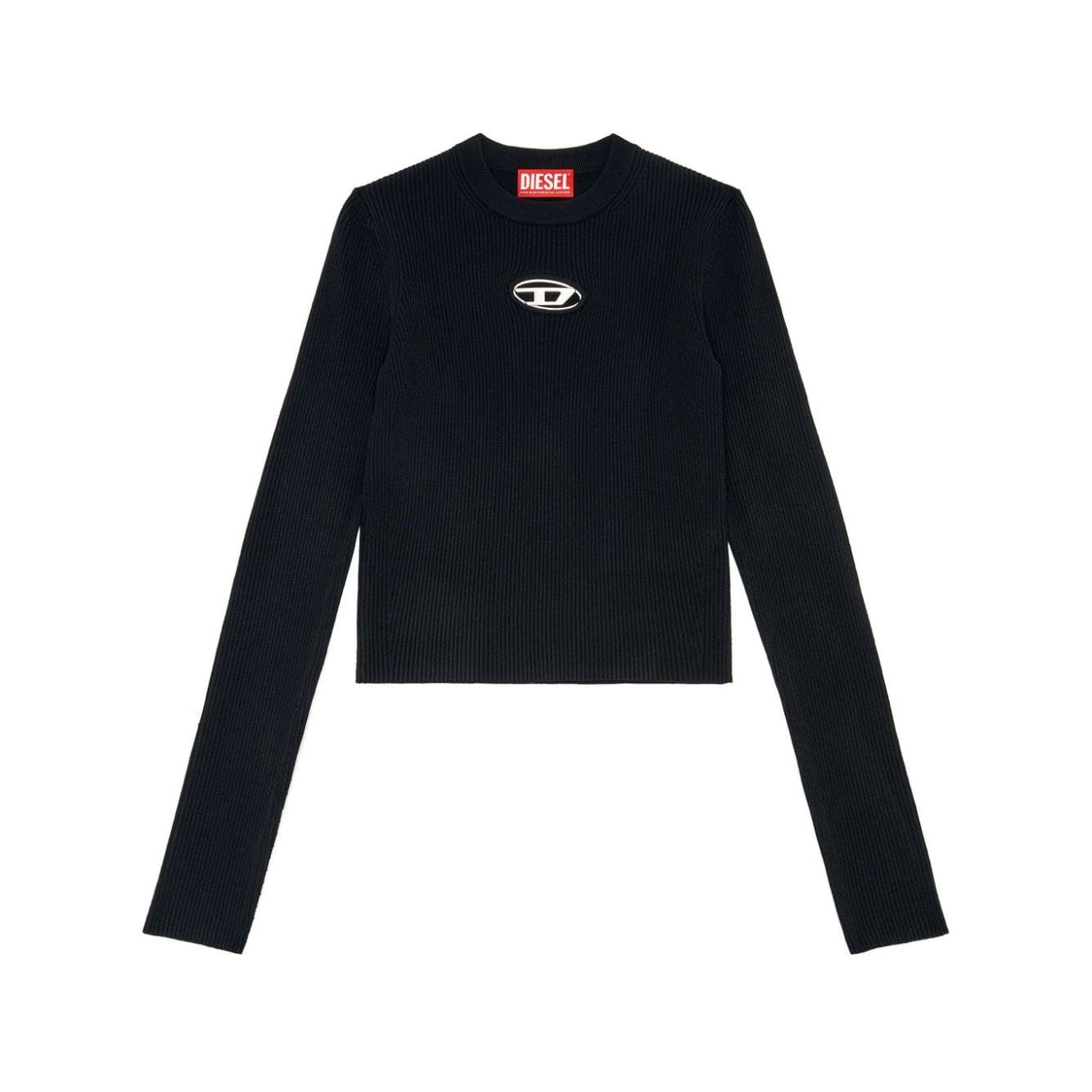 Diesel Sweaters Black Topwear