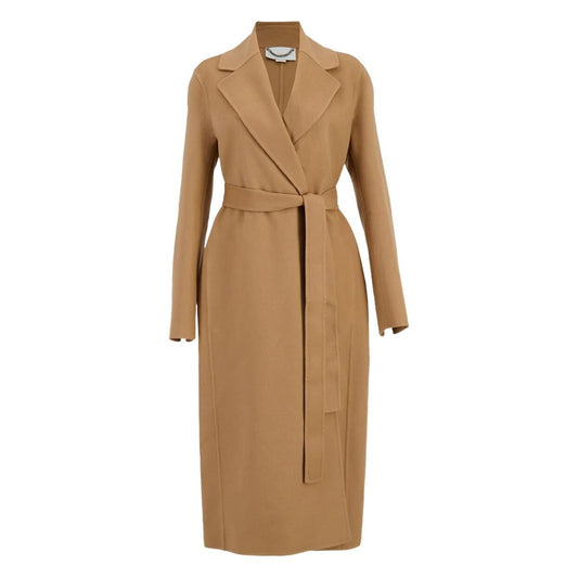 Stella McCartney Coats Camel