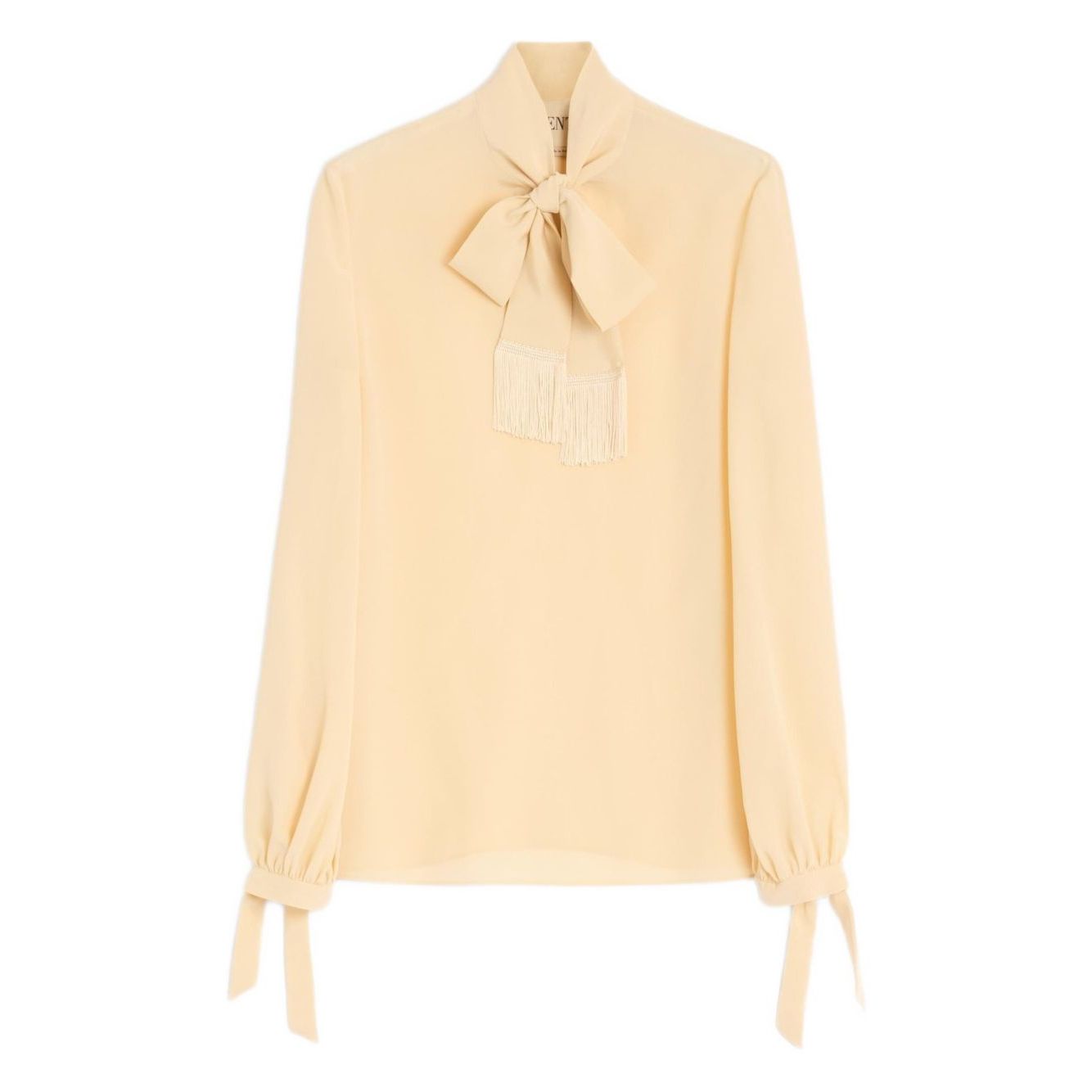 Valentino Crepe de Chine Top Topwear