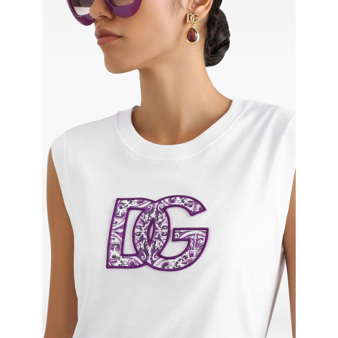 Dolce & Gabbana Logo cotton t-shirt Topwear