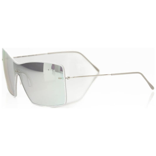 Frankie Morello Silver Metallic Women Sunglass FR-22091