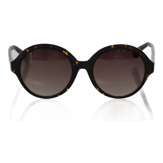 Frankie Morello Black Acetate Women's Sunglass FR-22071