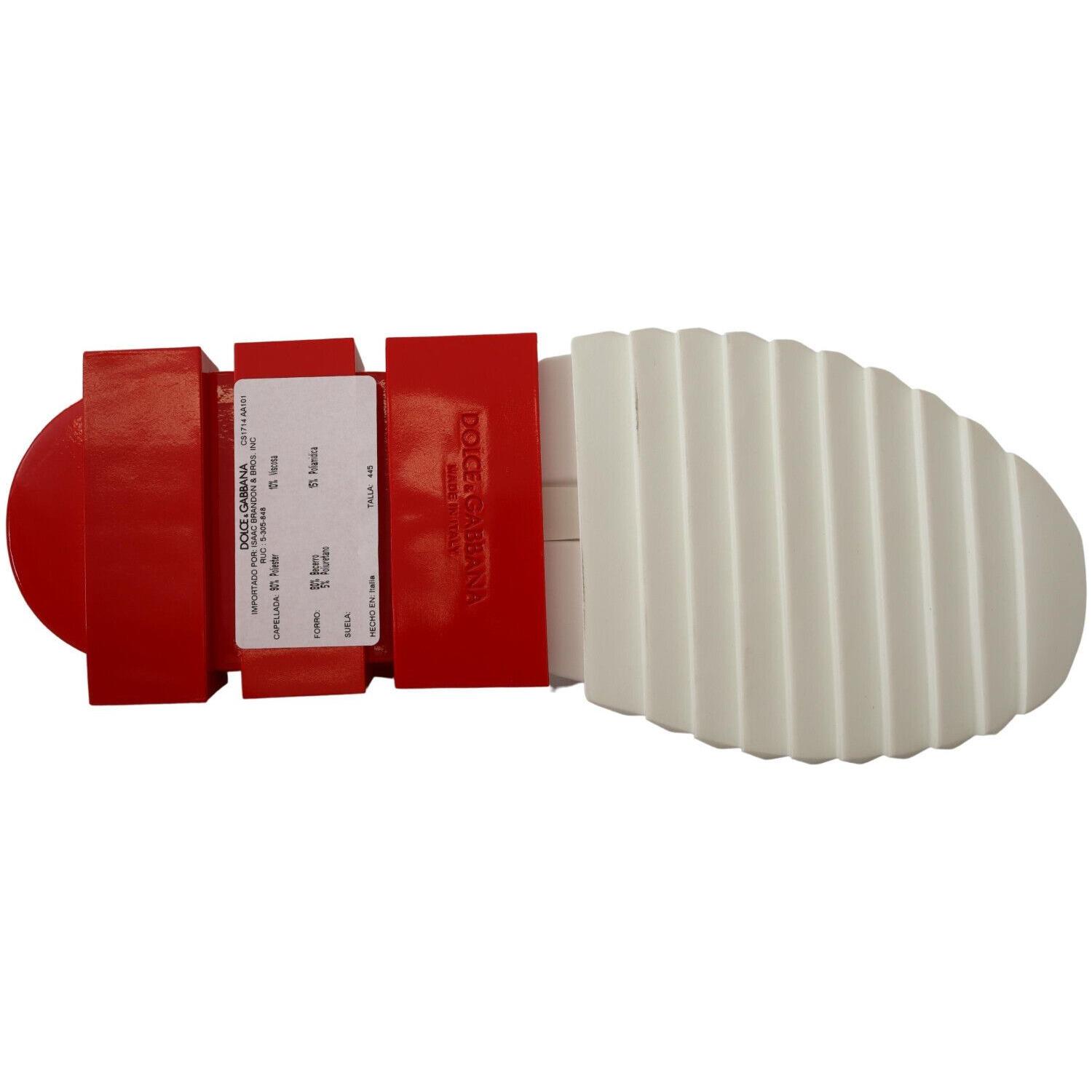 حذاء سنيكرز دولتشي آند غابانا الأنيق سورينتو باللون الأبيض