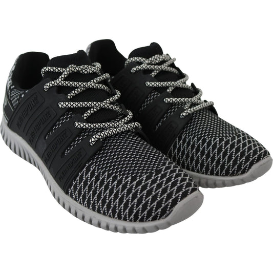 Plein Sport Exclusive Runner Mason Sneakers - Jet Black 4059623080513
