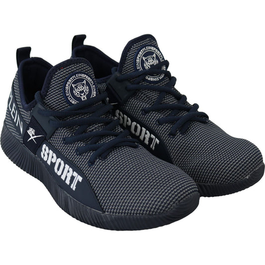 Plein Sport Exclusive Blue Indaco Carter Sneakers 4059623066074