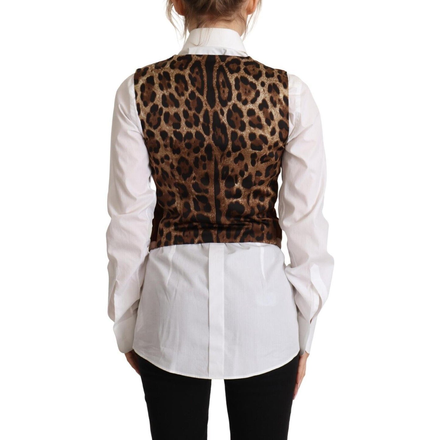 Dolce & Gabbana Bordeaux Velvet Cotton V-neck Sleeveless Vest Top