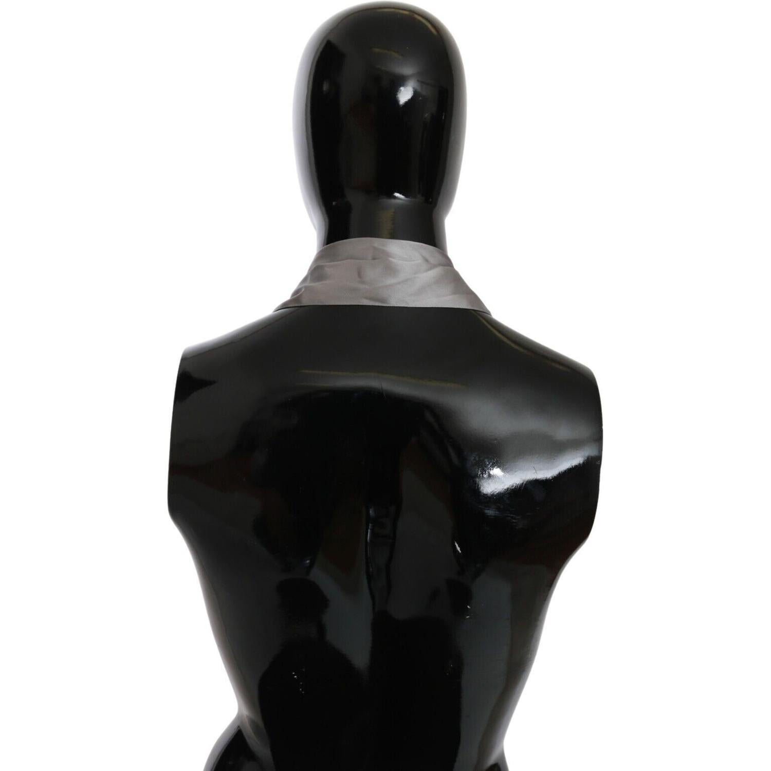 وشاح حريري فضي أنيق للرجال من Ermanno Scervino