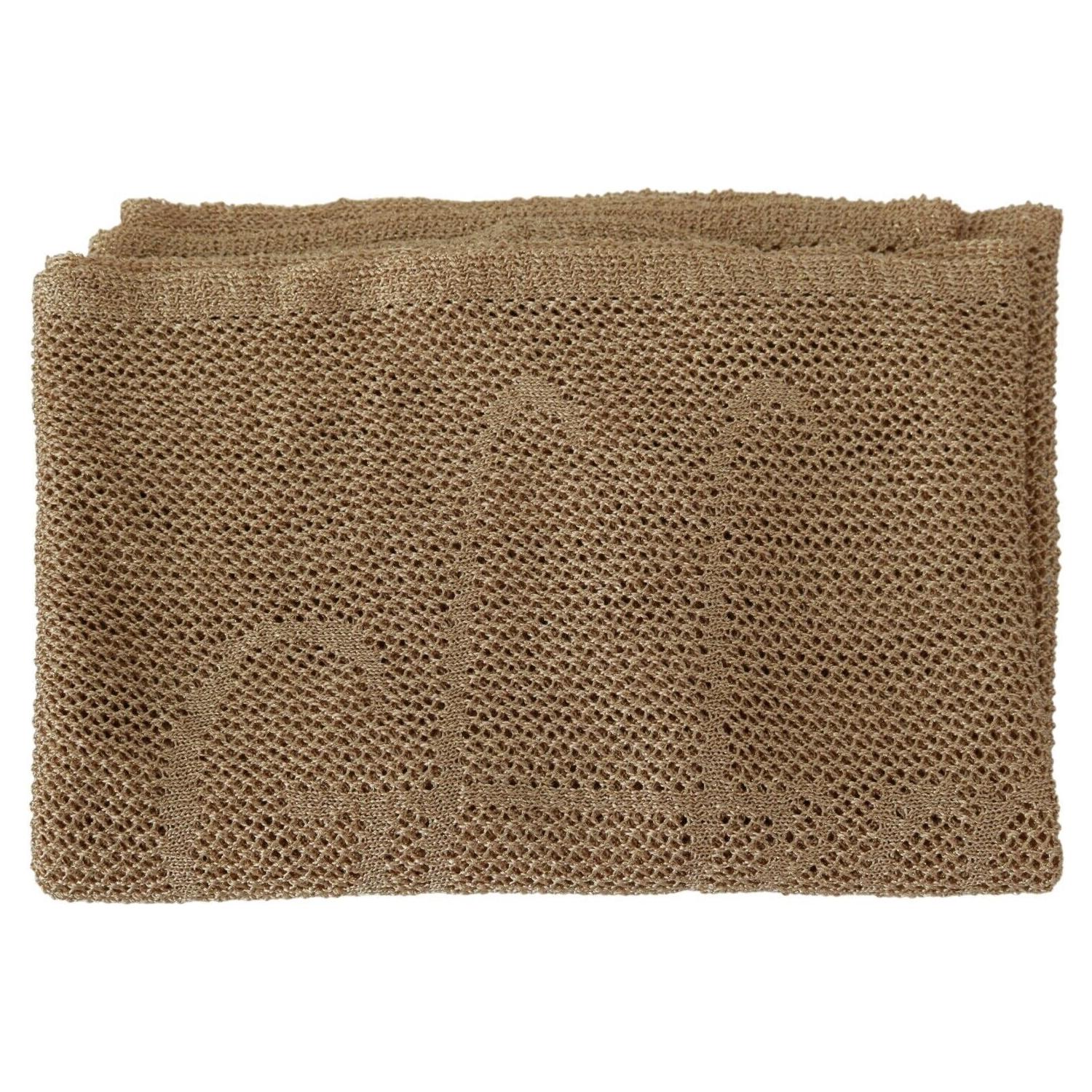 وشاح رجالي أنيق باللون البني من GF Ferre