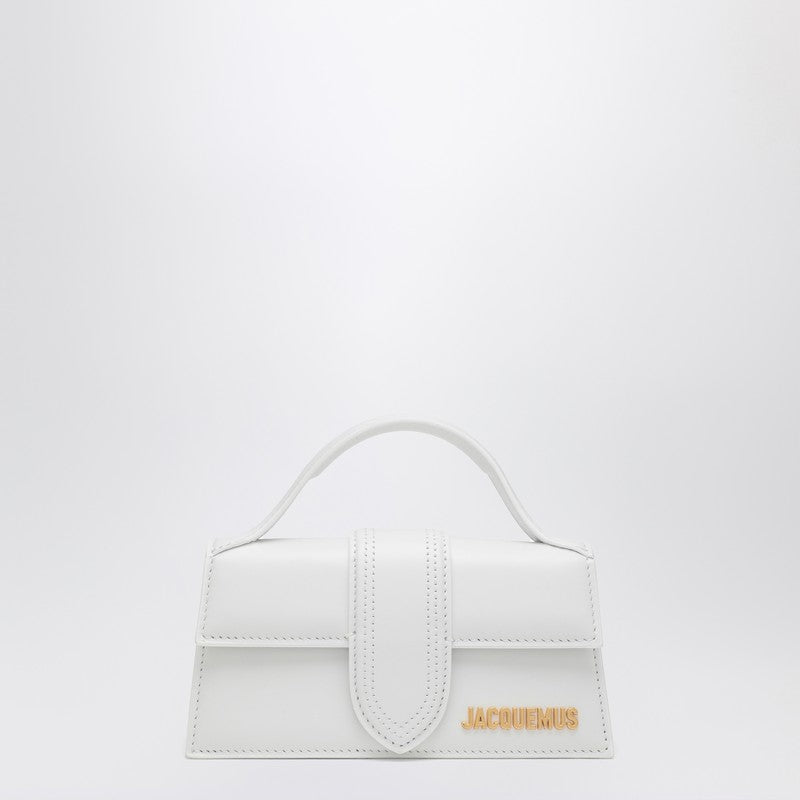 JACQUEMUS Le Bambino white leather bag 21H213BA0063000/Q_JACQM-100_100